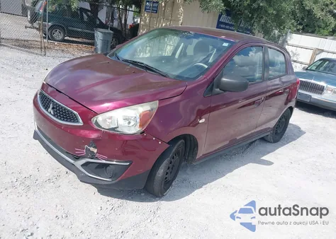 2017 Mitsubishi Mirage Es from USA, damaged, VIN ML32A3HJXHH004738